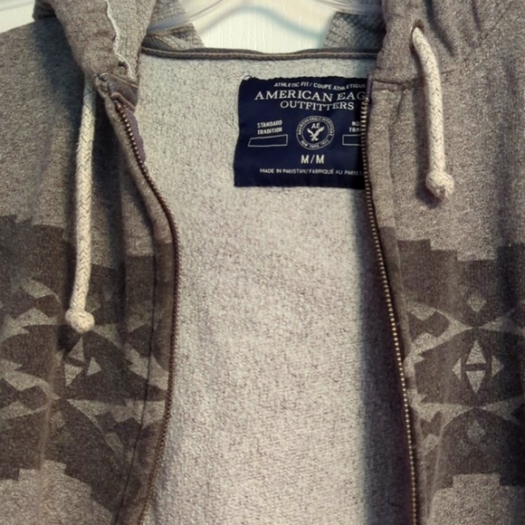 American Eagle Zip Up Hoodie - Picture 5 of 5